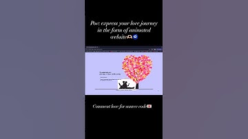Thumbnail of Responsive Love propose your Crush || Html css js free source code ||Learn free coding advance ❤️❤️