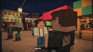 Jesse Screams At Aiden like Keemstar - Minecraft: Story Mode Modded