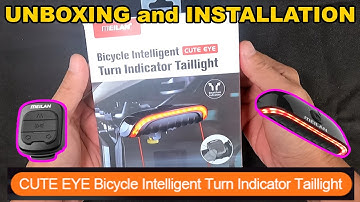 UNBOXING AND INSTALLATION OF MEILAN CUTE EYE TURN/TAIL LIGHT