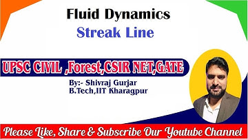 3.Fluid Dynamics: Streak Lines (Mathematics)|CSE| IFoS| IAS| GATE| Shivraj Gurjar, IIT Kharagpur