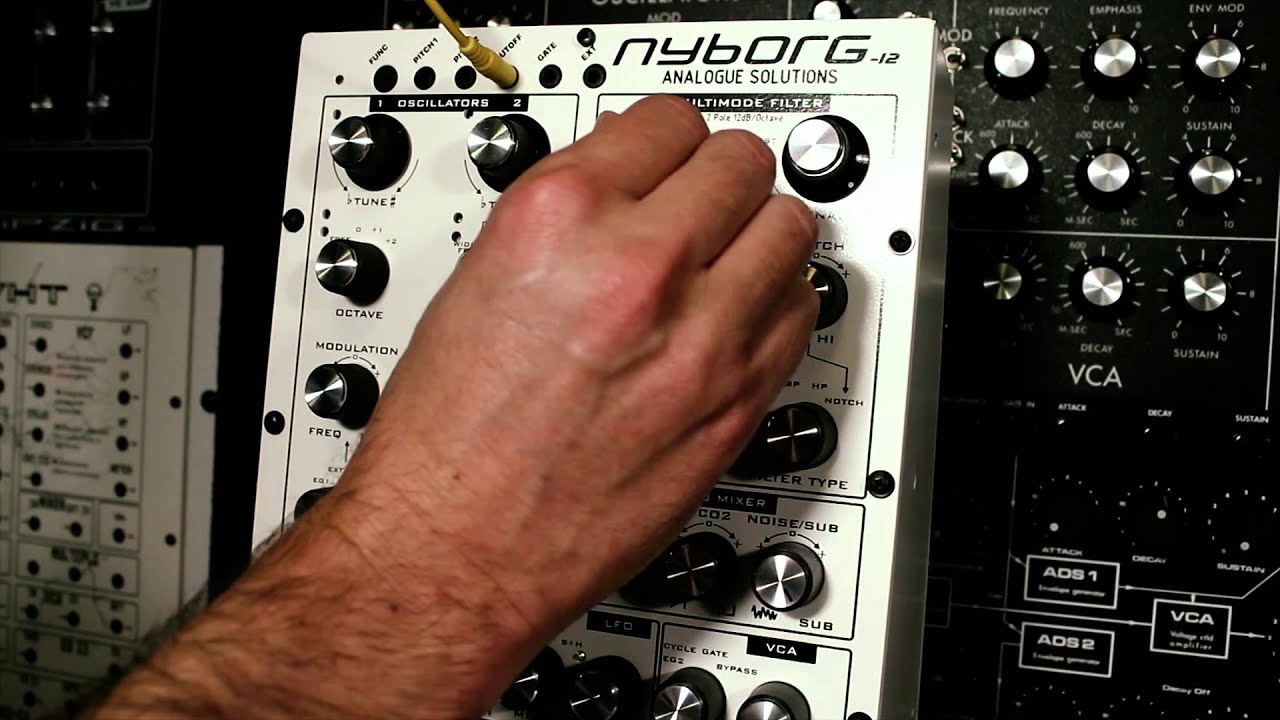 Analogue Solutions Nyborg 12 Analogue Synthesizer Demo Part 2