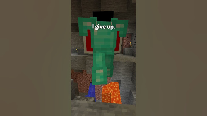 POV: You're an Ore in Minecraft