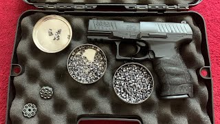 Walther PPQ co2 pistol 8 shot semi auto review