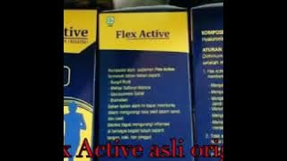 Ciri ciri flex active  asli original ll flex active  megobati nyeri sendi dan asam urat