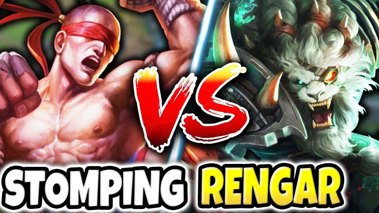 SMASHING THE REWORKED RENGAR WITH MY LEE SIN | Lee Sin Climb to Masters ...