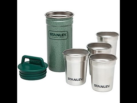 Stanley Shot Glass Adventure Set 4 x 59 ml black