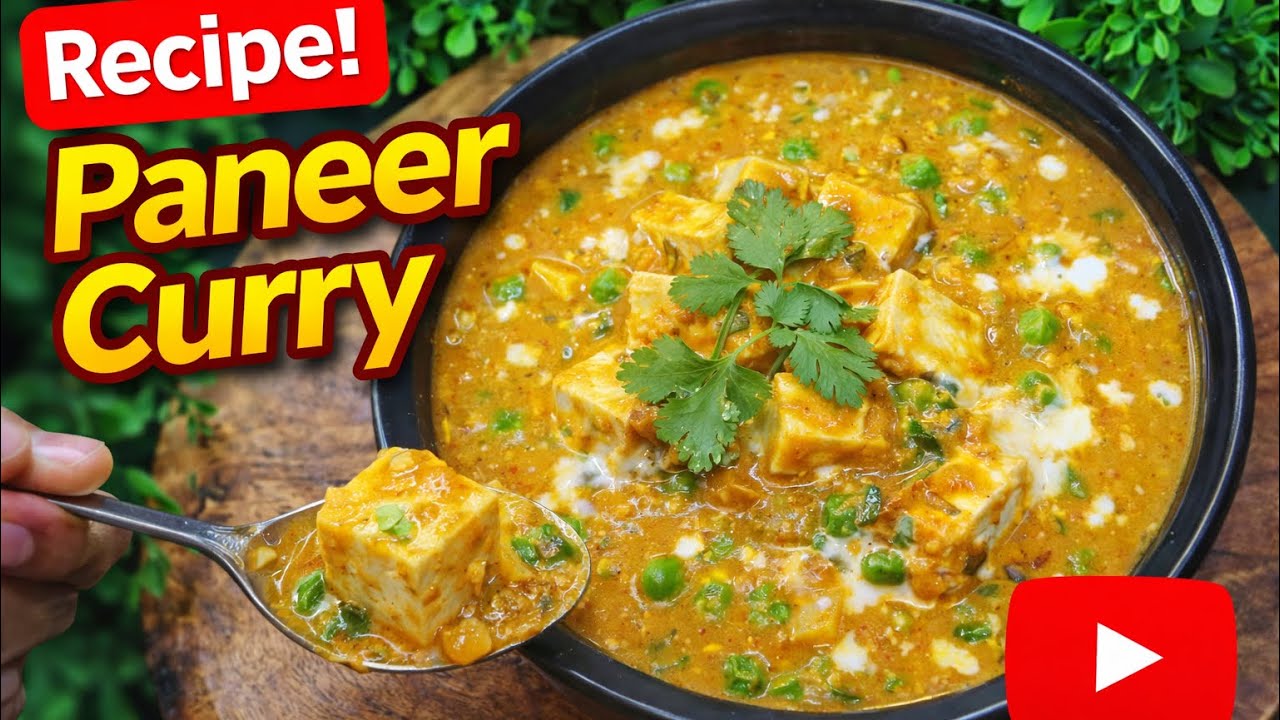 Matar Paneer Gravy Recipe | होटल जैसी मटर पनीर सब्ज़ी घर पर | Dhaba Style