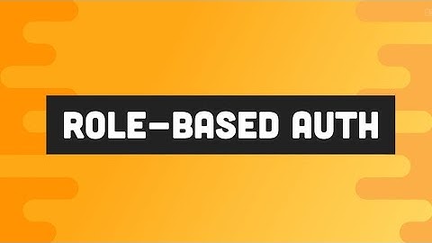 Role based user Authentication in Firebase security