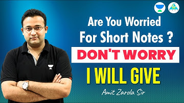 Now Short Notes For FREE !!! By Amit Zarola #civilengineering #gate2023 #unacademy