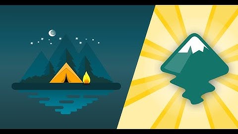 Inkscape tutorial | Create illustration from scratch | Fast Forward