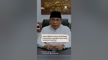 Ketum PBNU tempuh jalur hukum atas tayangan Trans 7 yang lecehkan Pesantren.