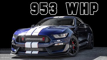 2020 Shelby GT350R 1000R Twin Turbo Dyno Testing | 953 whp