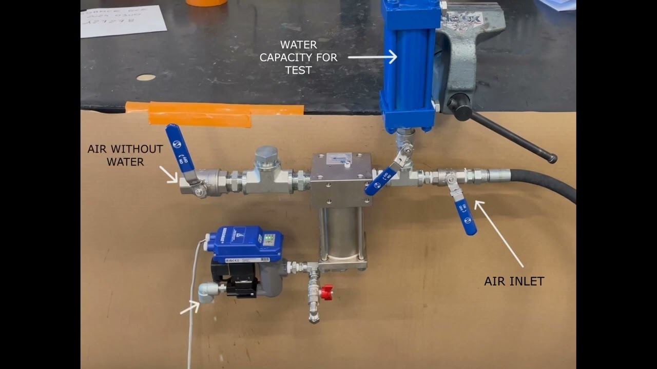 GALI Air filter with auto drain