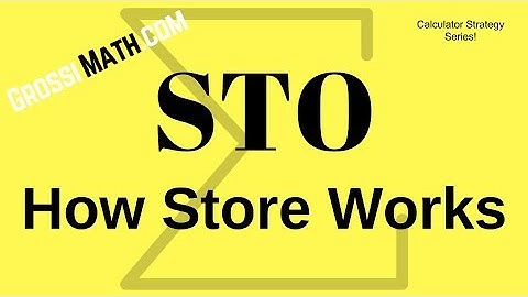 STO Part 1 - How Store Works