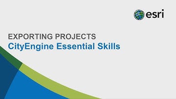#12 CityEngine Essential Skills: Exporting Projects