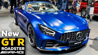 2019 MERCEDES AMG GT R ROADSTER V8 NEW Review Exterior Interior Infotainment