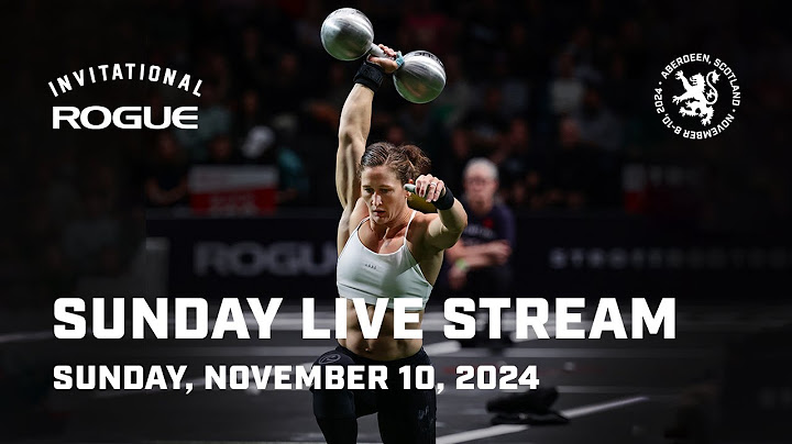Full Sunday Live Stream | 2024 Rogue Invitational