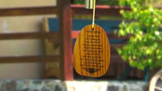 Reflections Chime  Irish Blessing by Woodstock Chimes