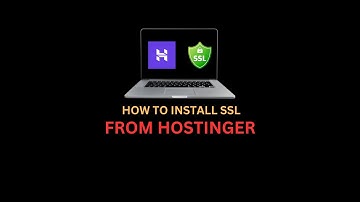How to Install SSL Certificate From Hostinger Hosting Account @BrosATTech
