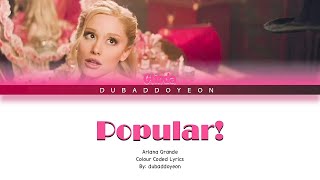 Wicked - Popular [Color Coded Lyrics]
