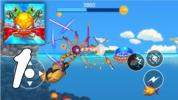 Unruly Octopus Gameplay Walkthrough #1 (Android, IOS)