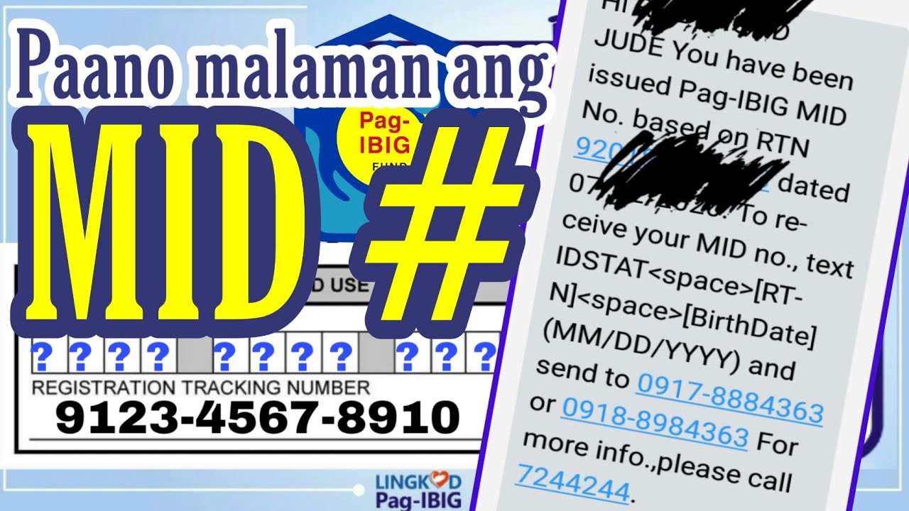 How To Get Pag IBIG Number Member With RTN Already YouTube