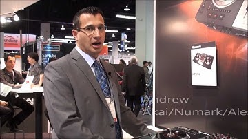 Numark/Akai MPC DJ Software Controller Prototype - Numark Akai MPC DJ NAMM 2012