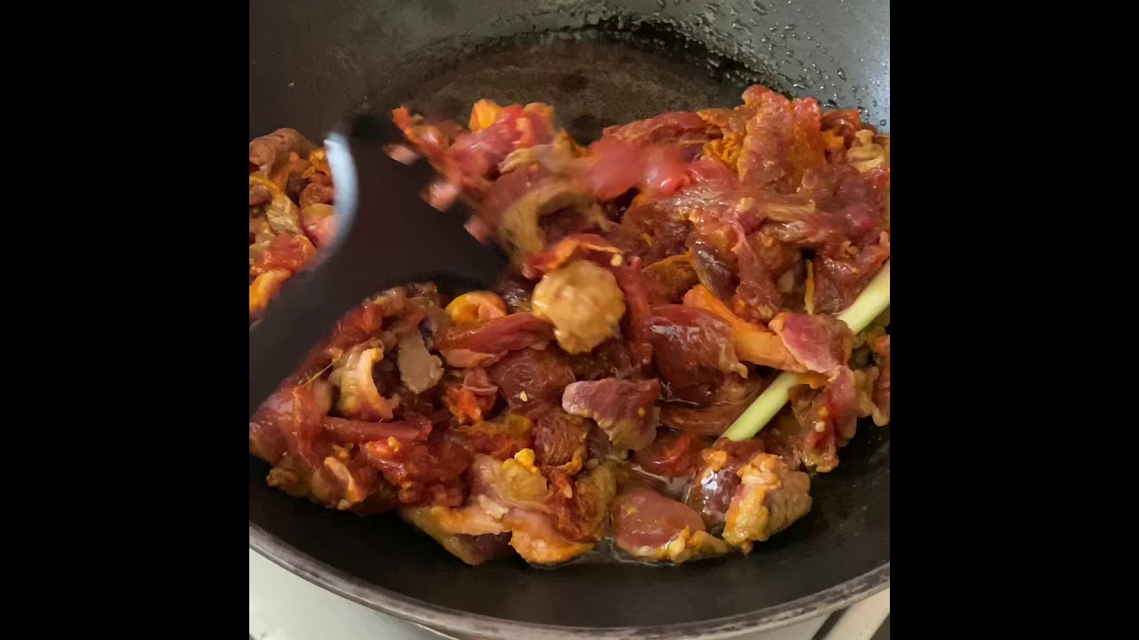 Daging Batang Pinang Kunyit Berserai by Kak Chep ️ - YouTube