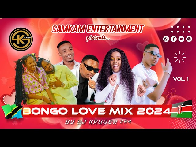 BONGO LOVE MIX 2024  VOL 1 - DJ KRUGER 254 #Bongo2024 #bongo #jaymelody #trending class=