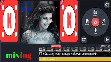 How to Make Trending WhatsApp status video in kinemaster | #Finetechraju