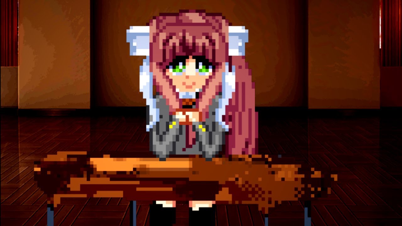 Monika Is Watching (Monika After Story MUGEN Stage Pack) - Video