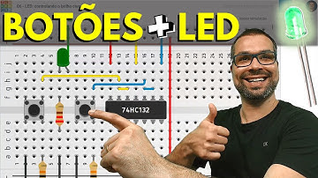 Projeto 06: Utilizando botões para aumentar e diminuir a intensidade de brilho do LED