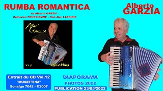 Alberto GARZIA "Rumba romantica"  Diaporama-photos 2022