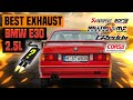 BMW E30 Exhaust Sound 2.5L 🔥 Acceleration,Turbo,Modified,Review,Upgrade,Magnaflow,Scorpion,Remus+