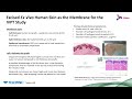 Advances in In Vitro Bioequivalence Assessment for Topical Products Part 2