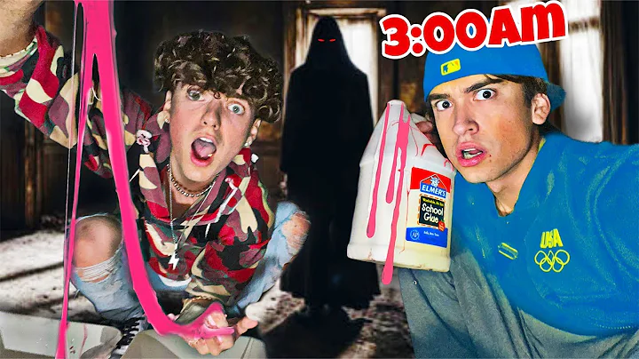 SNEAKING Into Abandoned House AT 3AM To Make SLIME