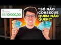 COMO JUNTAR 10 MIL REAIS EM 1 ANO MESMO GANHANDO POUCO!