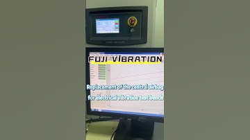 FUJI VIBRATION Replacement of the central airbag for electric vibration test bench