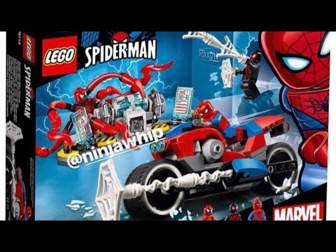 spiderman bike rescue lego