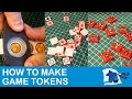 How to Make Tokens - Dining Table Print and Play - YouTube