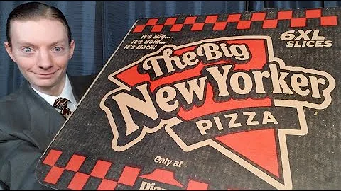 Pizza Hut's NEW Big New Yorker Pizza Review!