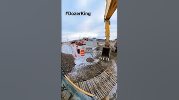on site with Adam Hall excavation septic system. kobelco 235 #Dozeraking