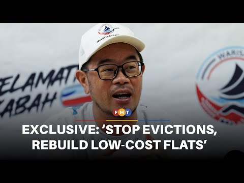 Warisan VP vows to stop evictions, rebuild low-cost flats in Tanjung Aru