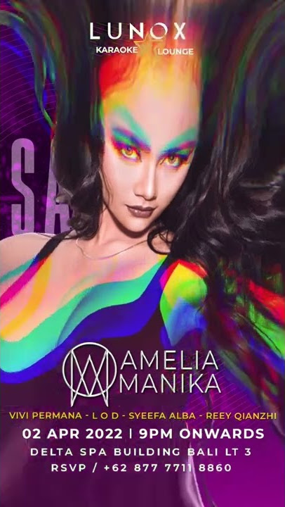 DJ Amelia Manika at Lunox Kuta, Bali #Shorts
