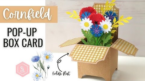 SVG Cornfield Box Card - Assembly Tutorial