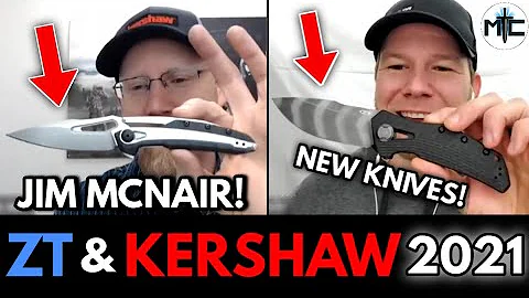 New ZT & Kershaw Knives 2021 - A Chat with Designer Jim McNair