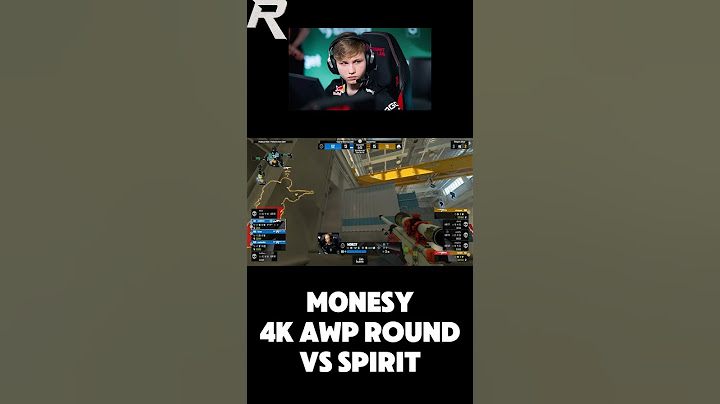 Ilya 'm0NESY' Osipov 4K AWP round VS Spirit on Nuke