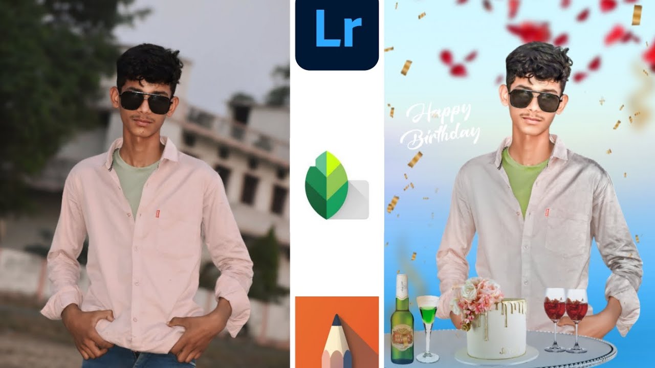 Happy Birthday Photo Editing 2024 | Autodesk Birthday Photo Editing Tutorial | Rd debu | oil paint..