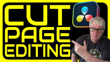 Editing with the Cut Page in DaVinci Resolve