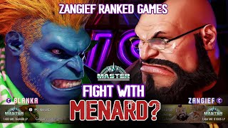 Ranked Battle with MenaRD??? Zangief is Unleashed in Ranks!